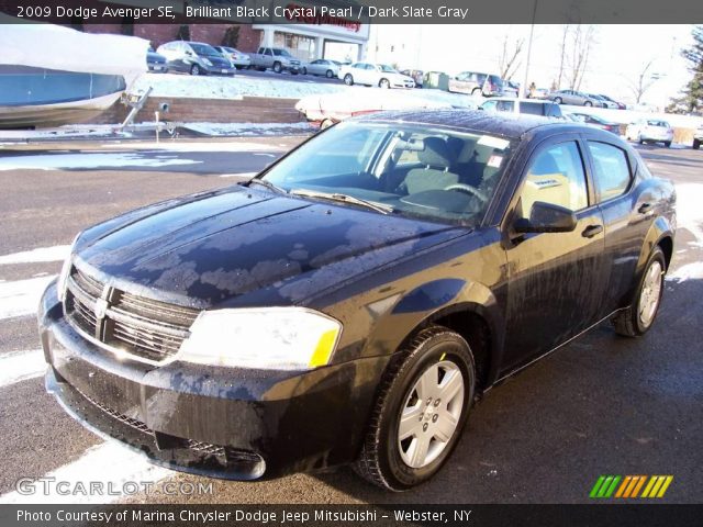 2009 Dodge Avenger SE in Brilliant Black Crystal Pearl