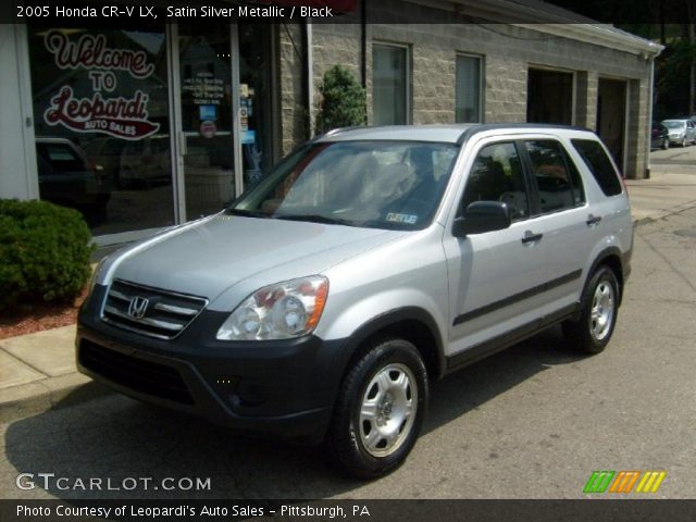 2005 Honda CR-V LX in Satin Silver Metallic