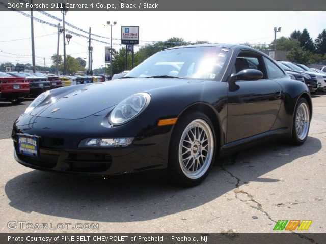 2007 Porsche 911 Carrera 4 Coupe in Black