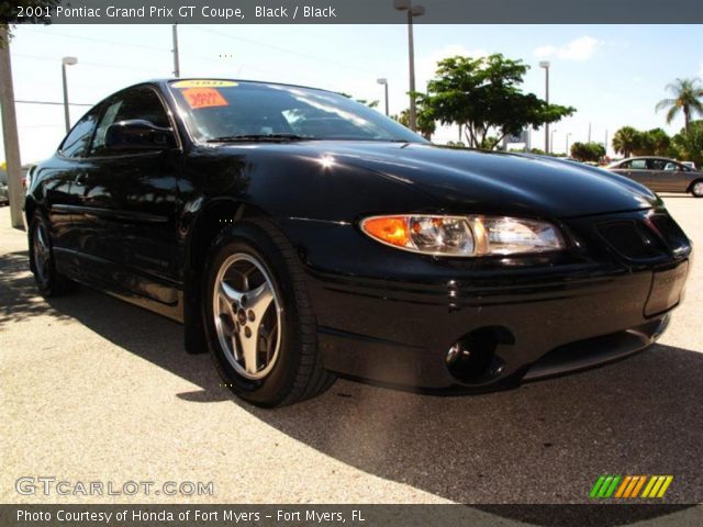 2001 Pontiac Grand Prix GT Coupe in Black