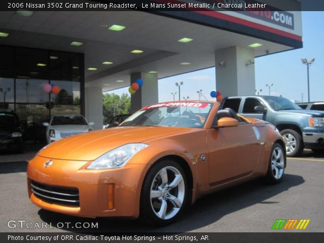 2006 Nissan 350Z Grand Touring Roadster in Le Mans Sunset Metallic