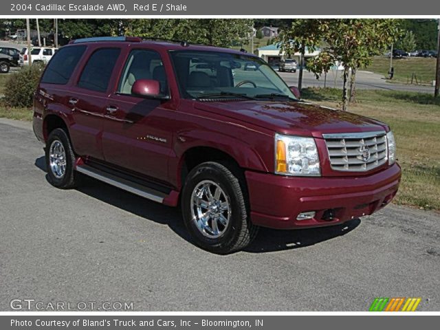 2004 Cadillac Escalade AWD in Red E