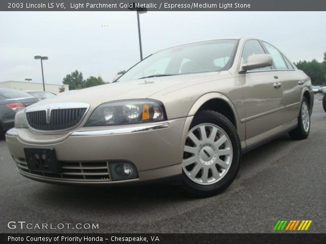 2003 Lincoln LS V6 in Light Parchment Gold Metallic