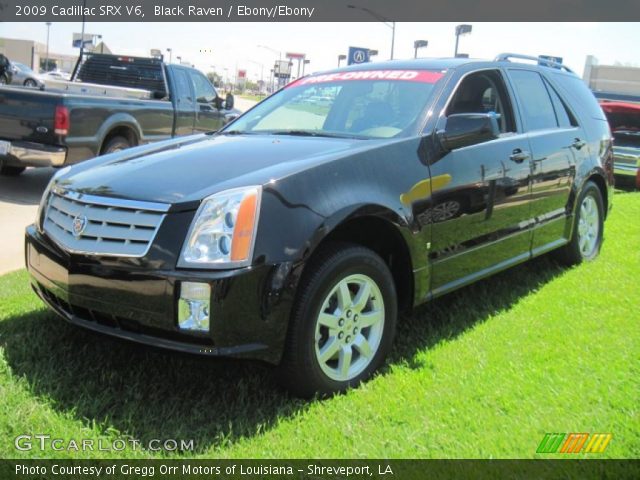 2009 Cadillac SRX V6 in Black Raven