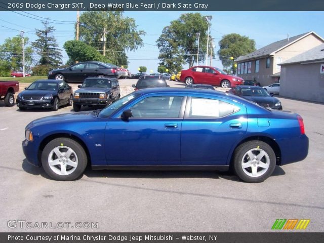 2009 Dodge Charger SXT in Deep Water Blue Pearl