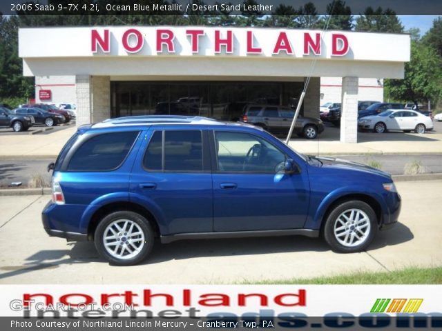 2006 Saab 9-7X 4.2i in Ocean Blue Metallic