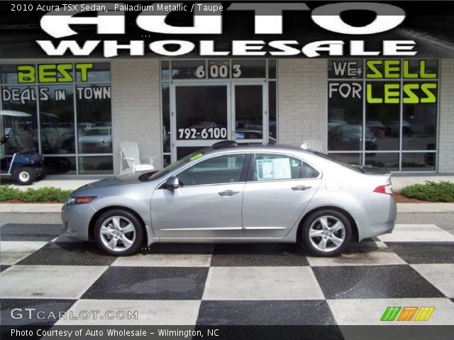 2010 Acura TSX Sedan in Palladium Metallic