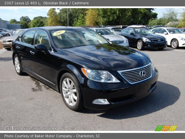 2007 Lexus LS 460 L in Obsidian Black