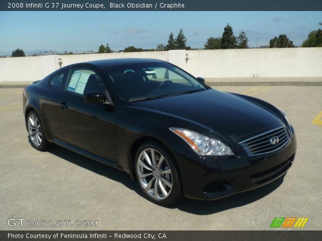 2008 Infiniti G 37 Journey Coupe in Black Obsidian