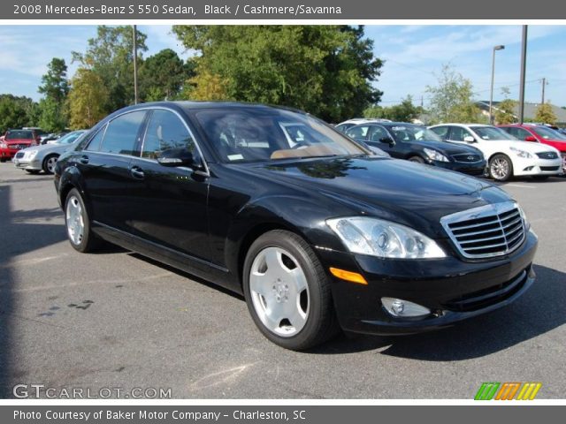 2008 Mercedes-Benz S 550 Sedan in Black