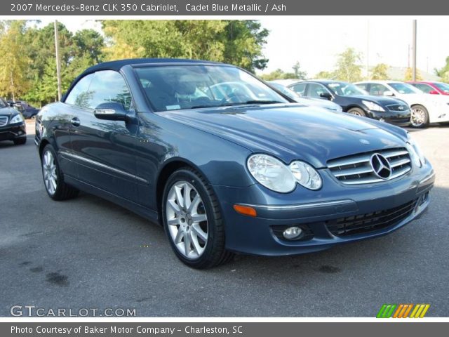 2007 Mercedes-Benz CLK 350 Cabriolet in Cadet Blue Metallic