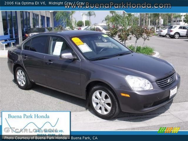 2006 Kia Optima EX V6 in Midnight Gray