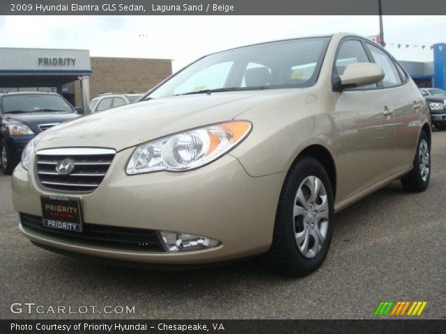 2009 Hyundai Elantra GLS Sedan in Laguna Sand