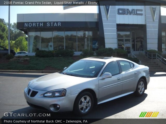 2008 Pontiac Grand Prix Sedan in Liquid Silver Metallic