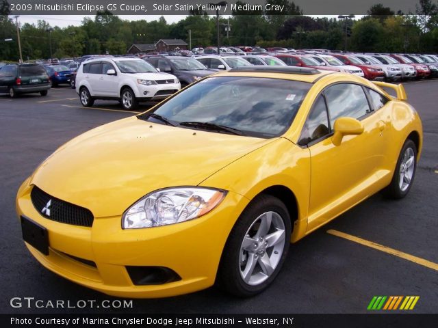 2009 Mitsubishi Eclipse GS Coupe in Solar Satin Yellow