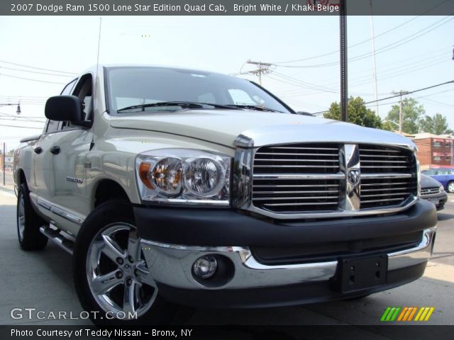 2007 Dodge Ram 1500 Lone Star Edition Quad Cab in Bright White
