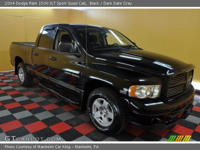 2004 Dodge Ram 1500 SLT Sport Quad Cab in Black