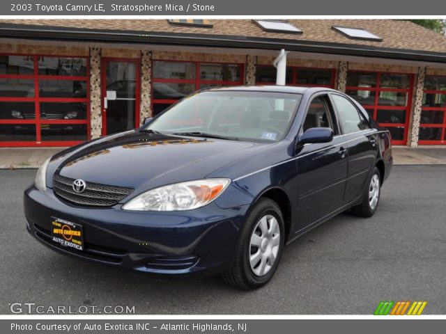 2003 Toyota Camry LE in Stratosphere Mica