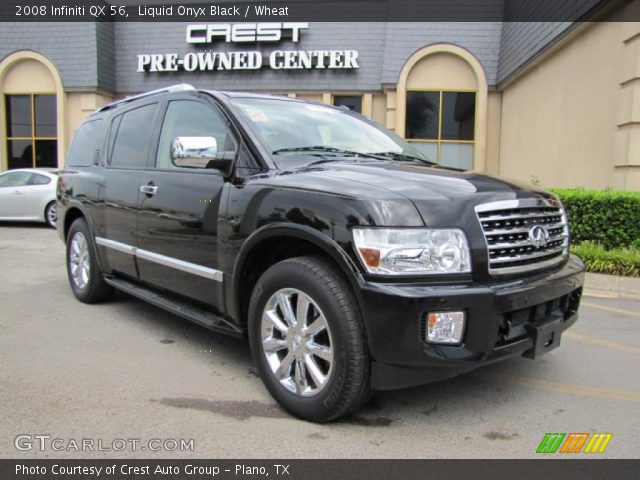 2008 Infiniti QX 56 in Liquid Onyx Black