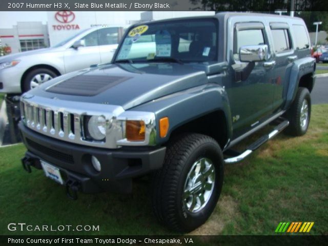 2007 Hummer H3 X in Slate Blue Metallic