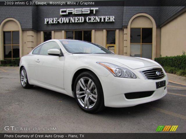 2009 Infiniti G 37 Coupe in Moonlight White