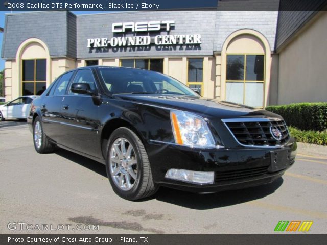 2008 Cadillac DTS Performance in Black Ice