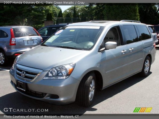 2007 Honda Odyssey EX-L in Slate Green Metallic