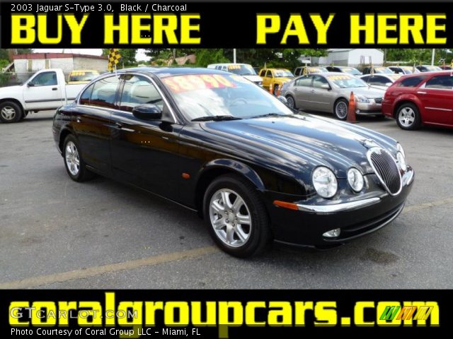 2003 Jaguar S-Type 3.0 in Black