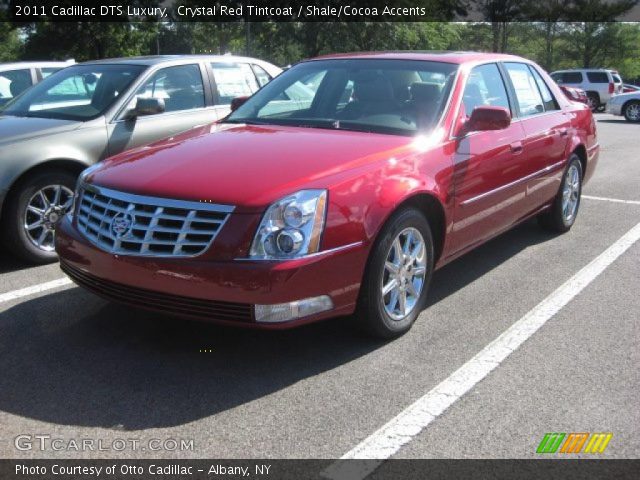 2011 Cadillac DTS Luxury in Crystal Red Tintcoat