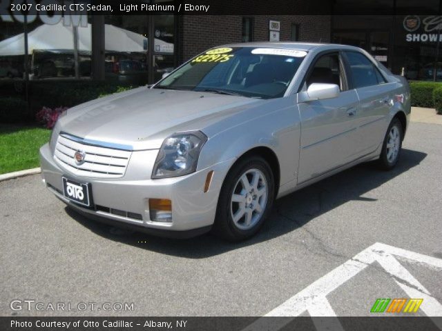 2007 Cadillac CTS Sedan in Light Platinum