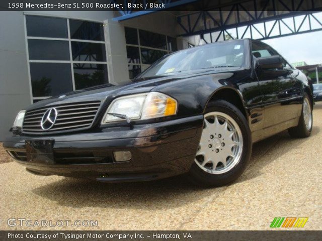 1998 Mercedes-Benz SL 500 Roadster in Black