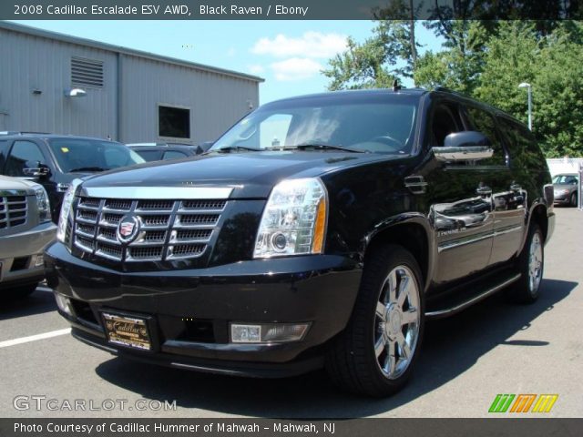 2008 Cadillac Escalade ESV AWD in Black Raven