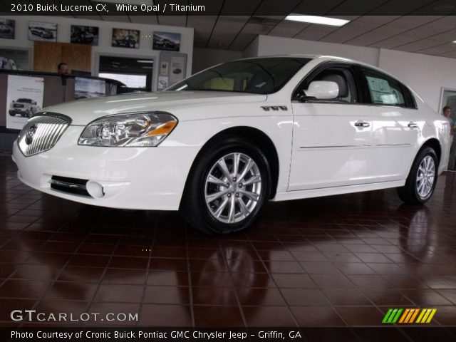 2010 Buick Lucerne CX in White Opal