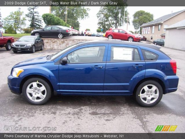 2009 Dodge Caliber SXT in Deep Water Blue Pearl