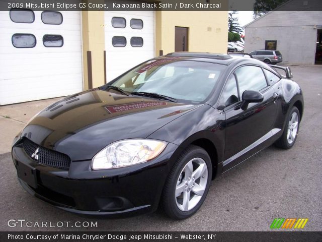 2009 Mitsubishi Eclipse GS Coupe in Kalapana Black Satin