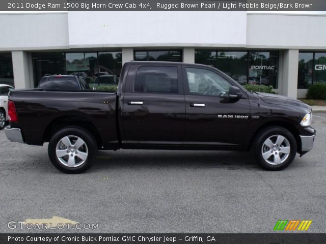 2011 Dodge Ram 1500 Big Horn Crew Cab 4x4 in Rugged Brown Pearl