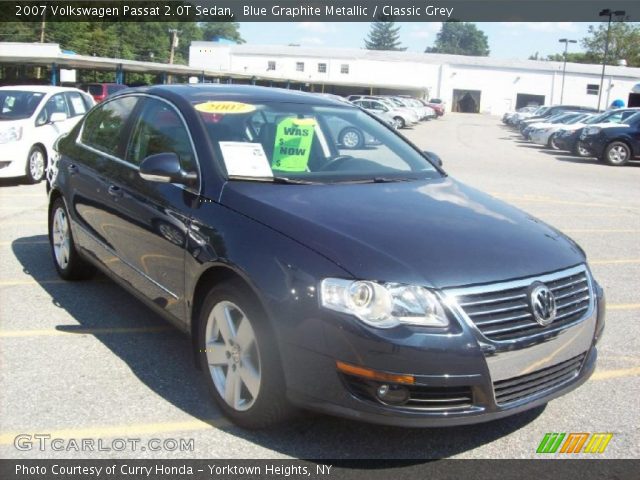 2007 Volkswagen Passat 2.0T Sedan in Blue Graphite Metallic