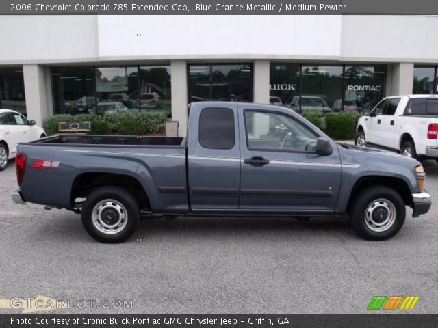 2006 Chevrolet Colorado Z85 Extended Cab in Blue Granite Metallic