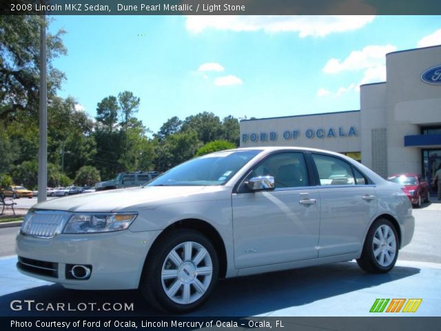 2008 Lincoln MKZ Sedan in Dune Pearl Metallic