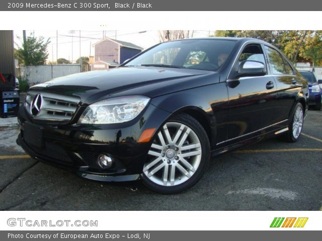 2009 Mercedes-Benz C 300 Sport in Black