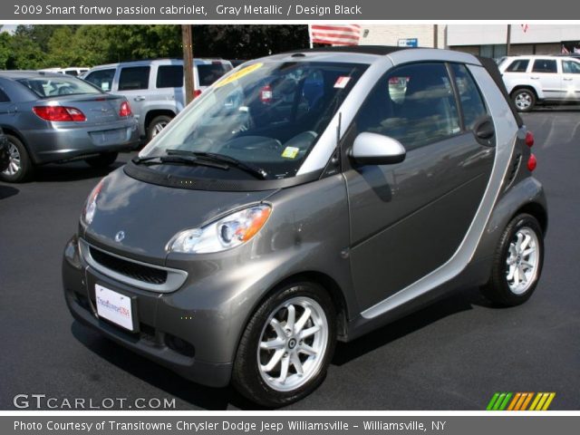 2009 Smart fortwo passion cabriolet in Gray Metallic