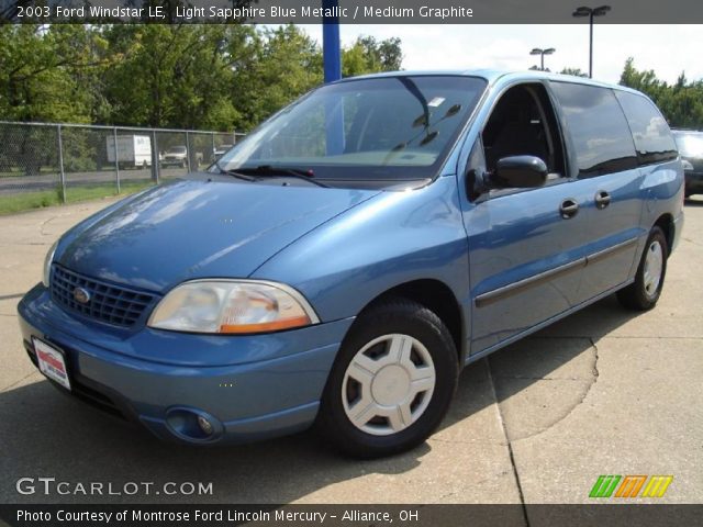 2003 Ford Windstar LE in Light Sapphire Blue Metallic