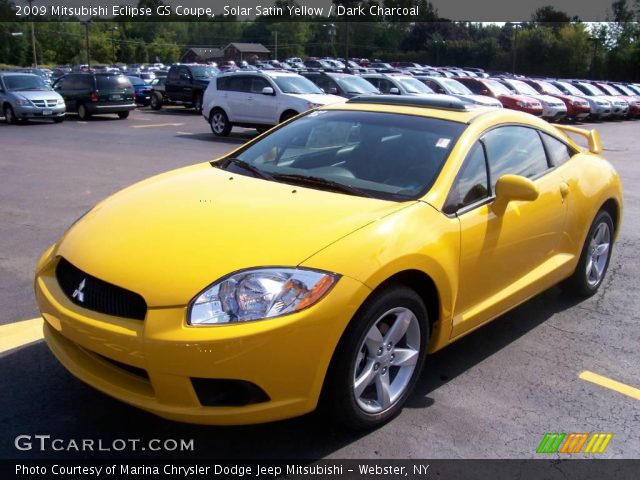 2009 Mitsubishi Eclipse GS Coupe in Solar Satin Yellow
