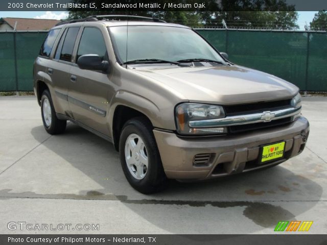 2003 Chevrolet TrailBlazer LS in Sandalwood Metallic