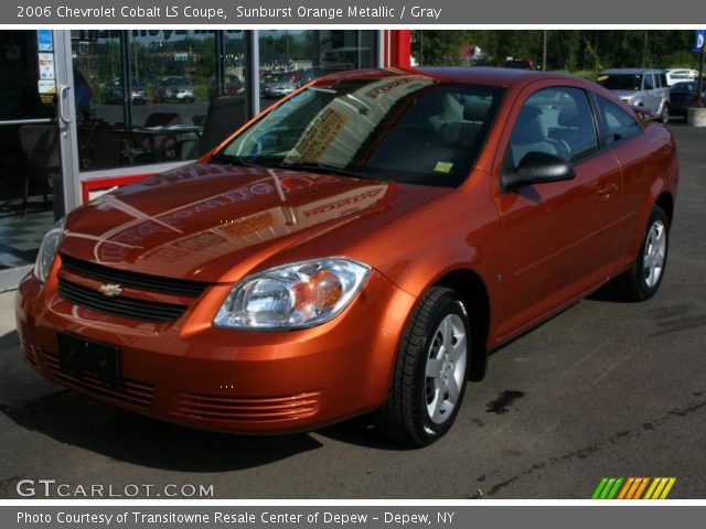 2006 Chevrolet Cobalt LS Coupe in Sunburst Orange Metallic