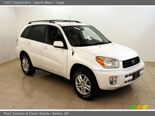 2003 Toyota RAV4  in Natural White