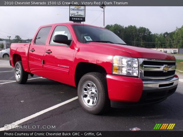 2010 Chevrolet Silverado 1500 LS Crew Cab in Victory Red