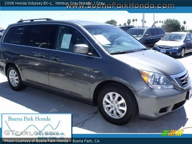 2008 Honda Odyssey EX-L in Nimbus Gray Metallic