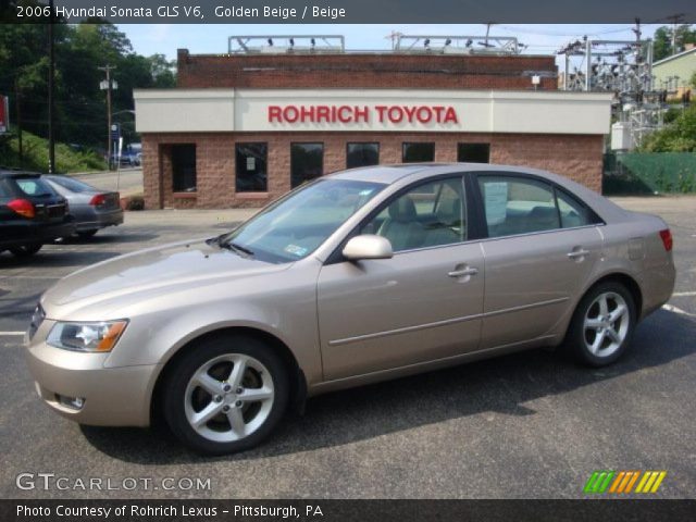 2006 Hyundai Sonata GLS V6 in Golden Beige
