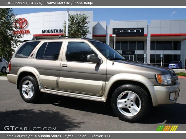 2002 Infiniti QX4 4x4 in Bronze Metallic